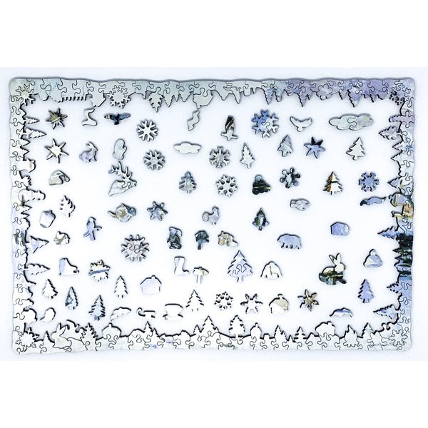 The Magpie by Claude Monet (490 Piece Wooden Jigsaw Puzzle) UK