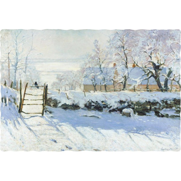 The Magpie by Claude Monet (490 Piece Wooden Jigsaw Puzzle) UK