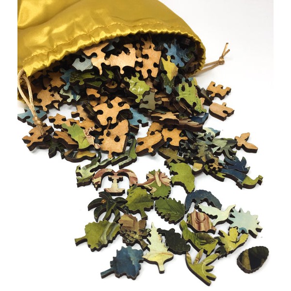 Beasts in the Garden of Earthly Delights by Hieronymus Bosch (400 Piece Wooden Jigsaw Puzzle) UK