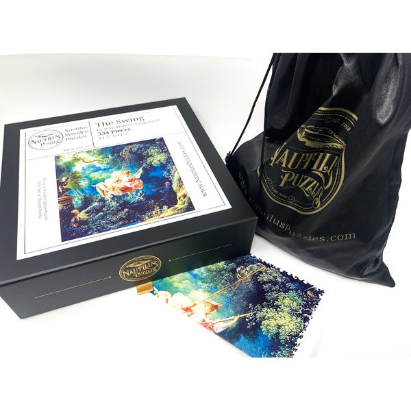 The Swing (334 Piece Wooden Jigsaw Puzzle) UK