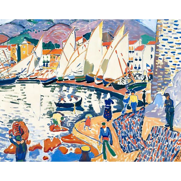 The Drying Sails (425 Pieces) by Andre Derain, Wooden Jigsaw Puzzle UK