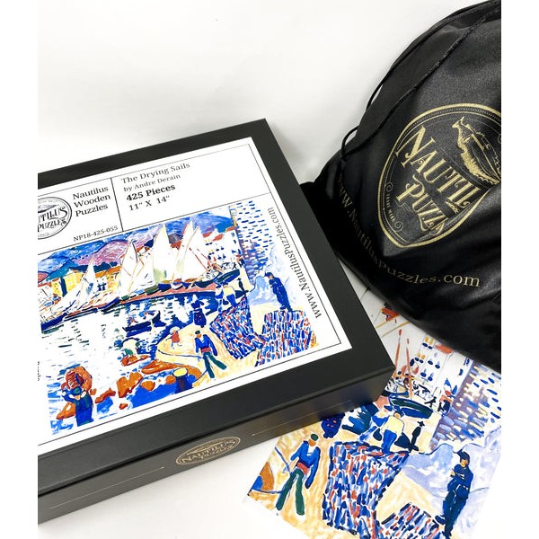The Drying Sails (425 Pieces) by Andre Derain, Wooden Jigsaw Puzzle UK