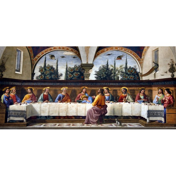 The Last Supper by Domenico Ghirlandaio (475 Piece Wooden Jigsaw Puzzle) UK