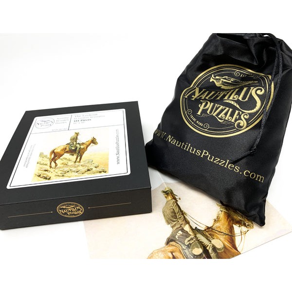 The Lookout (181 Pieces) by Frederic Remington, Wooden Jigsaw Puzzle UK