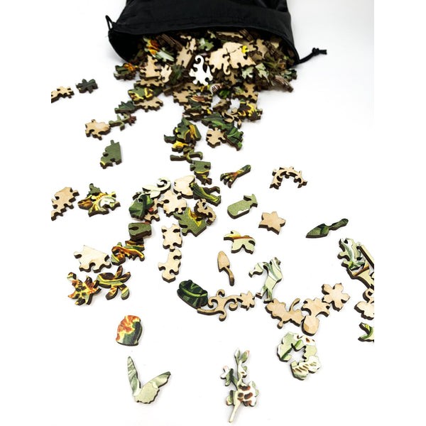 Haeckel's Orchids - 472 Piece Wooden Jigsaw Puzzle UK