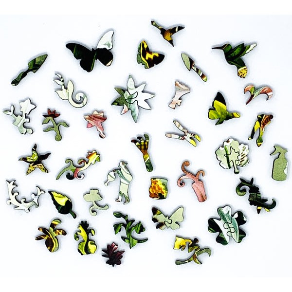 Haeckel's Orchids - 472 Piece Wooden Jigsaw Puzzle UK