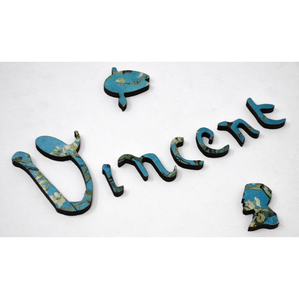 Almond Blossoms by Vincent Van Gogh (50 Piece Wooden Jigsaw Puzzle) UK