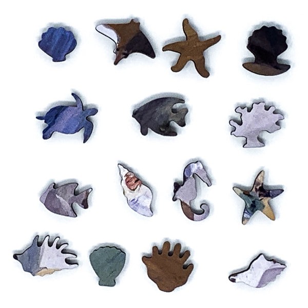 Strolling Along the Seashore (145 Piece Beach Wooden Jigsaw Puzzle) UK