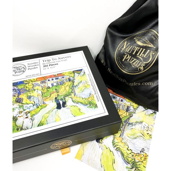 Trip To Auvers by Vincent Van Gogh (302 Pieces) Wooden Jigsaw Puzzle UK
