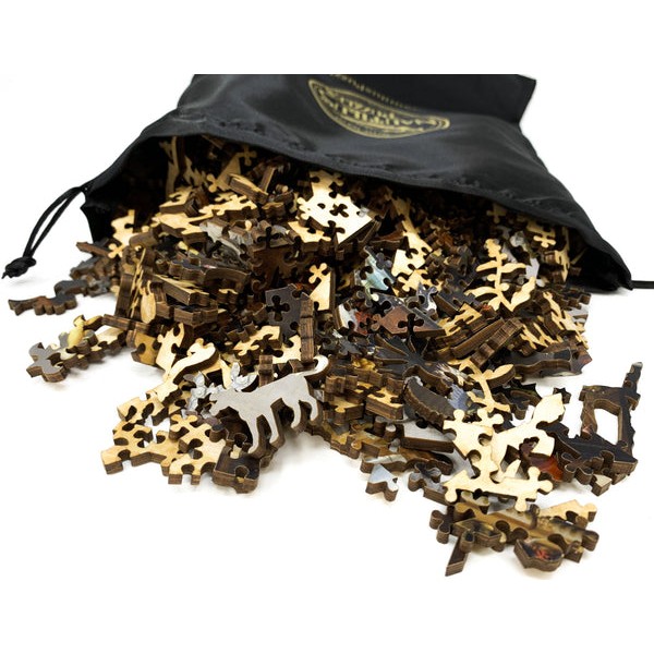 Collector's Cabinet by Brueghel the Elder and Hieronymus Francken (601 Piece Wooden Jigsaw Puzzle) UK