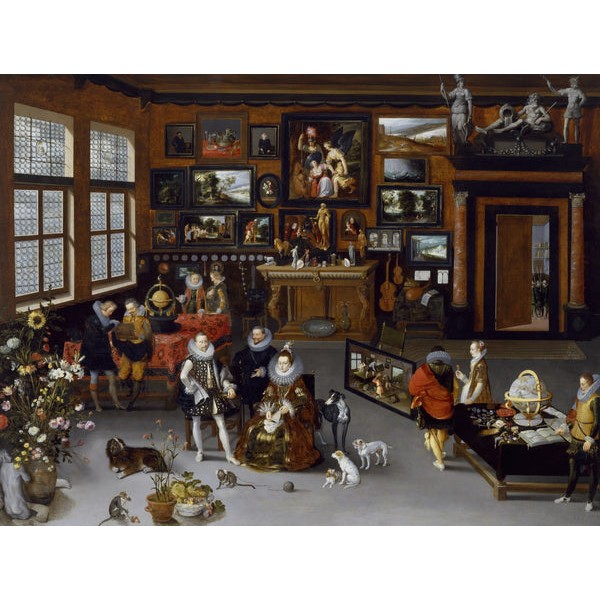 Collector's Cabinet by Brueghel the Elder and Hieronymus Francken (601 Piece Wooden Jigsaw Puzzle) UK
