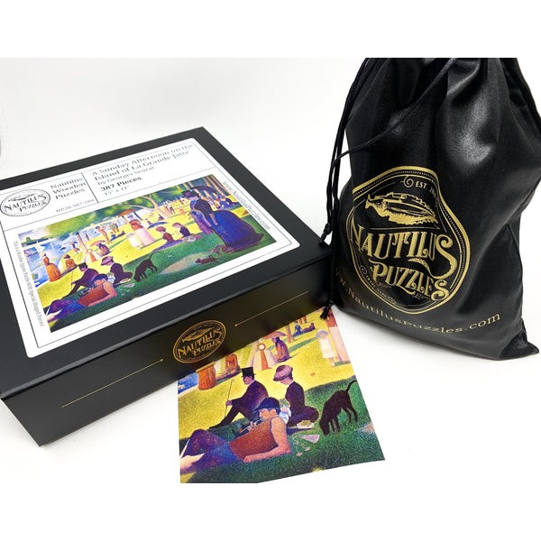 A Sunday Afternoon on the Island of La Grande Jatte (387 Pieces) Wooden Jigsaw Puzzle UK