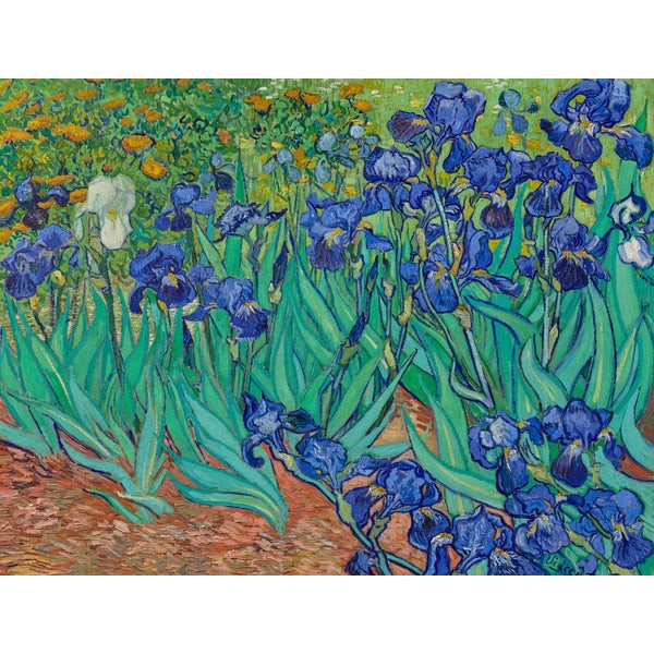 Irises by Vincent Van Gogh (464 Piece Wooden Jigsaw Puzzle) UK