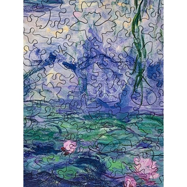 Monet's Waterlilies (237 Piece Wooden Jigsaw Puzzle) UK