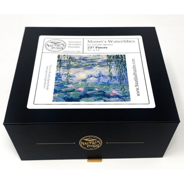 Monet's Waterlilies (237 Piece Wooden Jigsaw Puzzle) UK