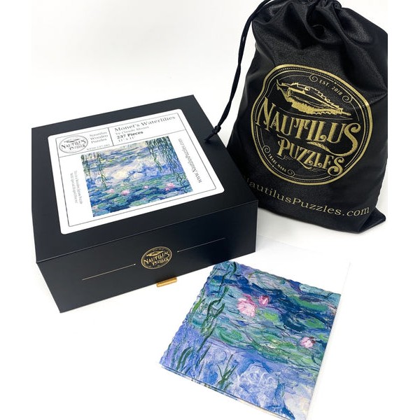 Monet's Waterlilies (237 Piece Wooden Jigsaw Puzzle) UK