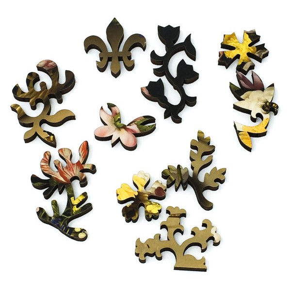 Flower Still Life, 1614 by Ambrosius Bosschaert the Elder (171 Piece Wooden Jigsaw Puzzle) UK