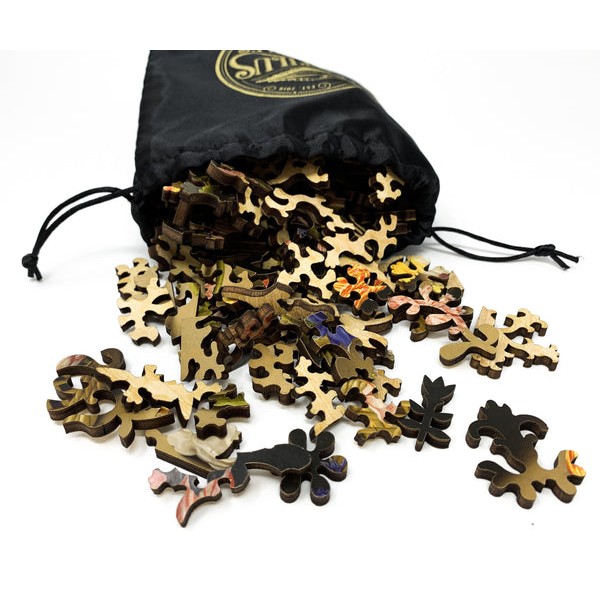 Flower Still Life, 1614 by Ambrosius Bosschaert the Elder (171 Piece Wooden Jigsaw Puzzle) UK