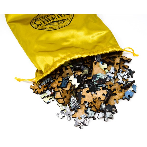 Skating In Central Park (249 Piece Wooden Christmas Puzzle) UK