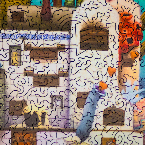 Great Gingerbread Reef (340 Piece Wooden Jigsaw Puzzle for Adults) UK