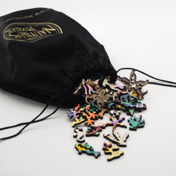 Great Gingerbread Reef (340 Piece Wooden Jigsaw Puzzle for Adults) UK