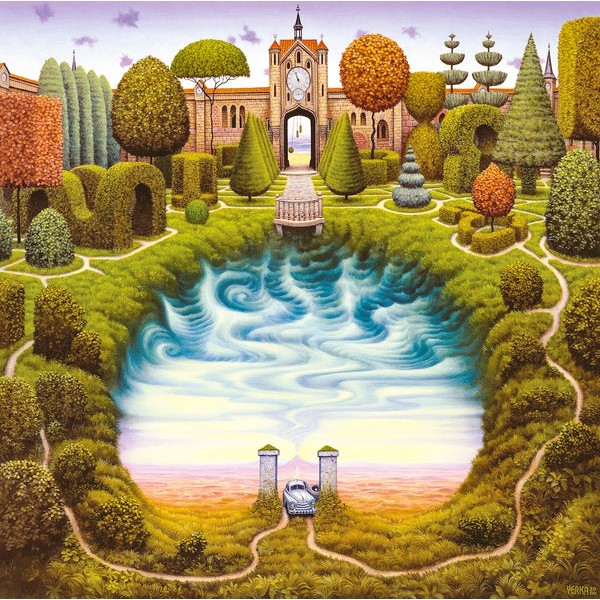 Mystery Garden (544 Piece Wooden Jigsaw Puzzle) UK