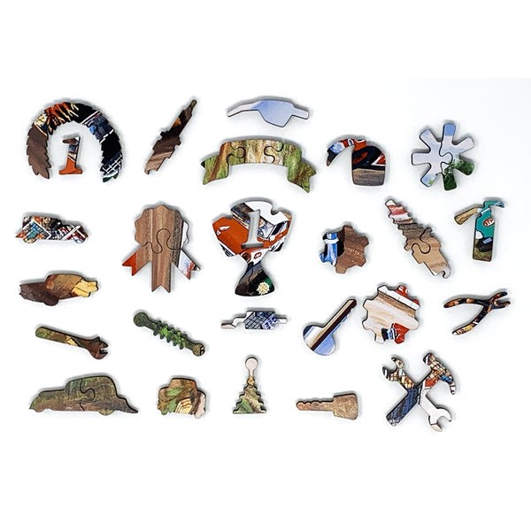 Thunder Road (359 Piece Wooden Jigsaw Puzzle) UK