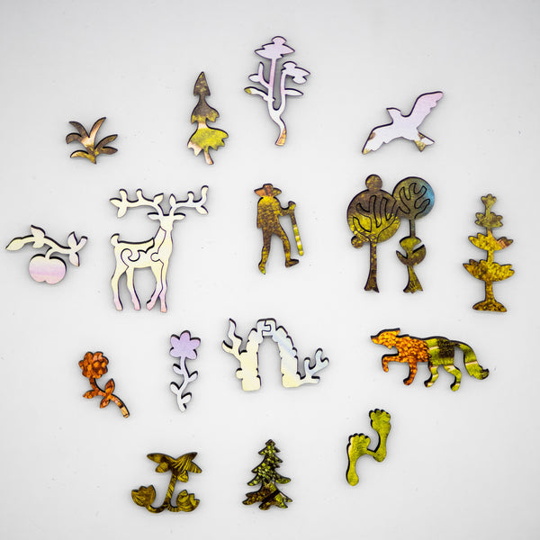 Mystery Garden (544 Piece Wooden Jigsaw Puzzle) UK