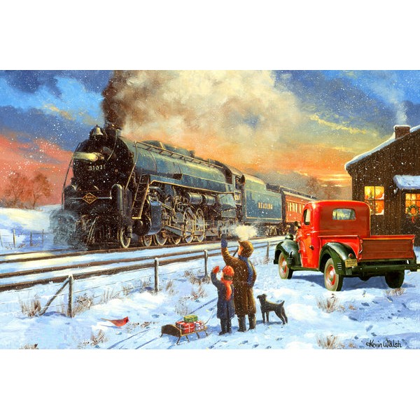 Home For Christmas (299 Piece Christmas Wooden Jigsaw Puzzle) UK