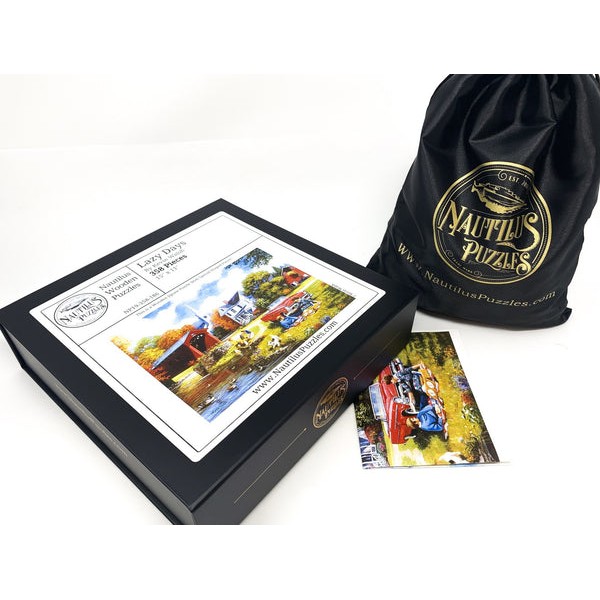 Lazy Days (358 Piece Wooden Jigsaw Puzzle) UK