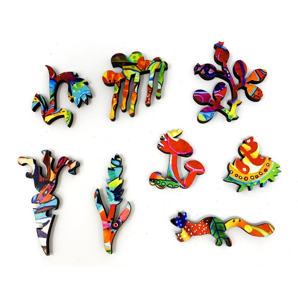 In The Pomegranate Tree (50 Piece Mini Wooden Jigsaw Puzzle) UK