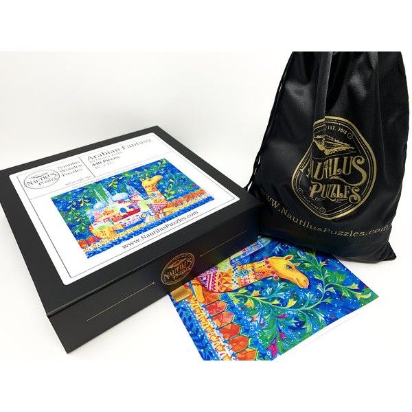 Arabian Fantasy (440 Piece Wooden Jigsaw Puzzle) UK