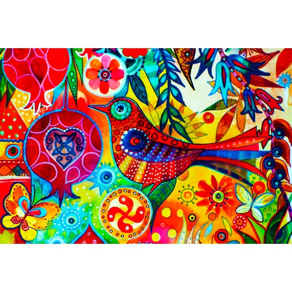 In The Pomegranate Tree (50 Piece Mini Wooden Jigsaw Puzzle) UK