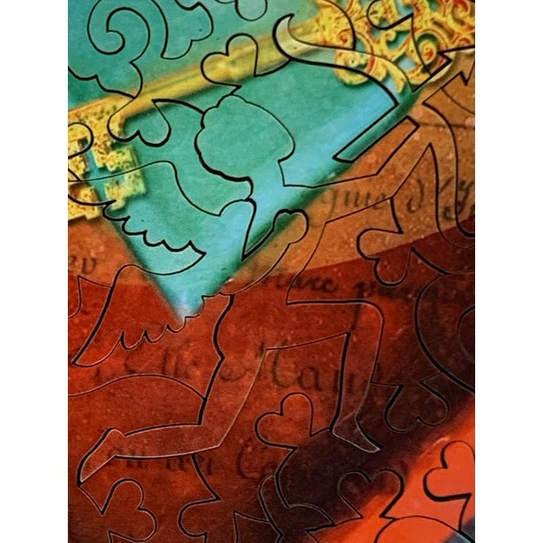 Key to My Heart (45 Piece Mini Wooden Jigsaw Puzzle) UK