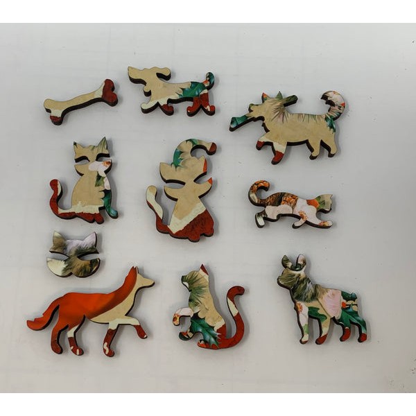 Stocking Surprise (55 Piece Mini Christmas Wooden Jigsaw Puzzle) UK