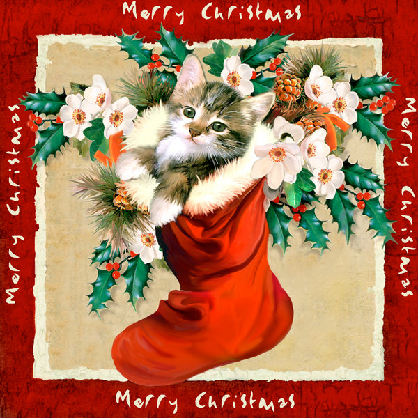 Stocking Surprise (55 Piece Mini Christmas Wooden Jigsaw Puzzle) UK