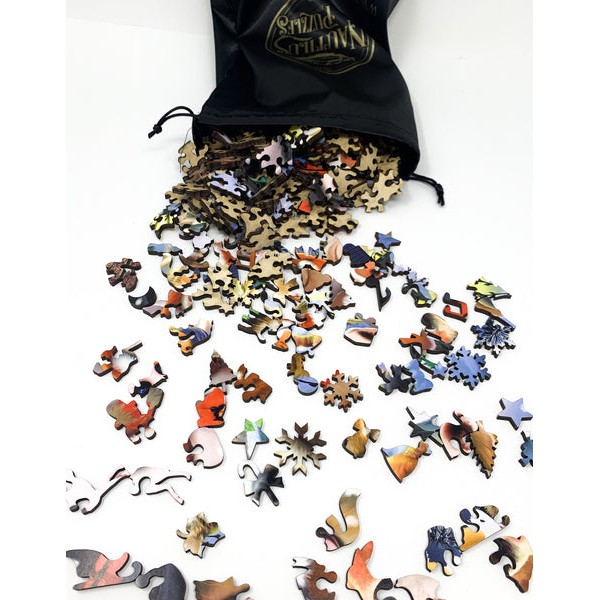 Barnyard Christmas (303 Piece Christmas Wooden Jigsaw Puzzle) UK