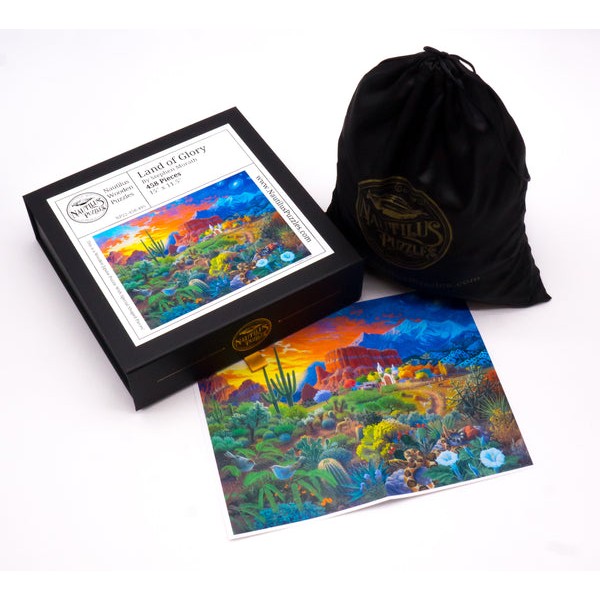 Land of Glory (458 Piece Wooden Jigsaw Puzzle) UK