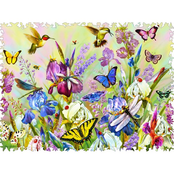 Purple Daze (476 Piece Wooden Jigsaw Puzzle) UK