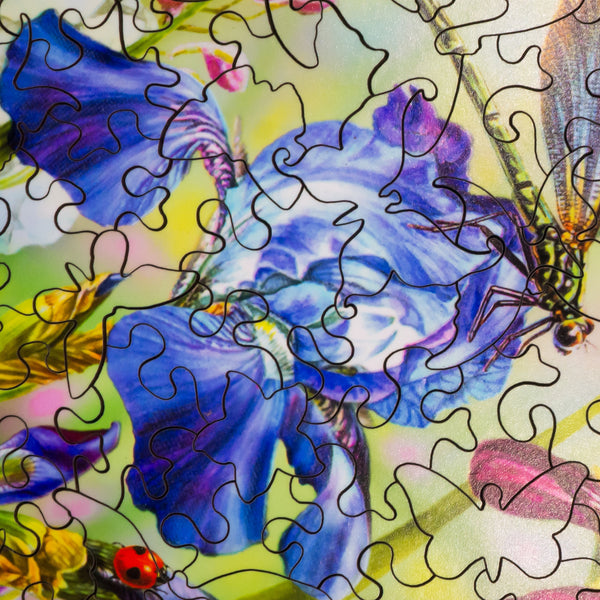 Purple Daze (476 Piece Wooden Jigsaw Puzzle) UK