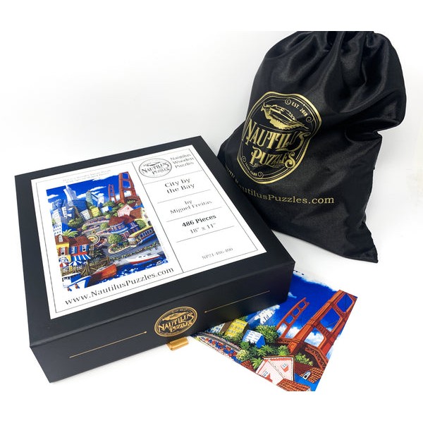 San Francisco - City By the Bay (486 Piece Wooden Jigsaw Puzzle) UK