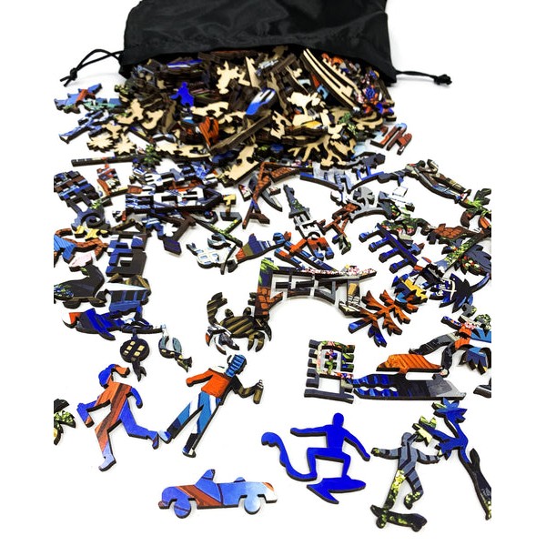 San Francisco - City By the Bay (486 Piece Wooden Jigsaw Puzzle) UK