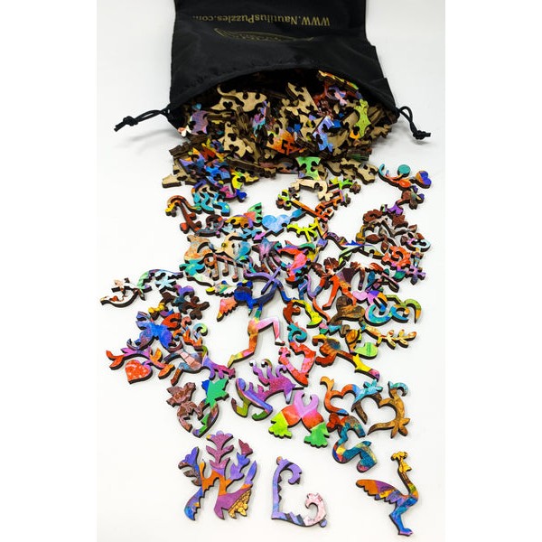 49 Hearts (243 Pieces Jigsaw Puzzles Wooden) UK