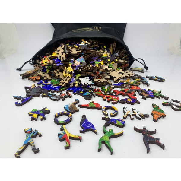 Twelve Days of Christmas (801 Piece Wooden Christmas Jigsaw Puzzle) UK