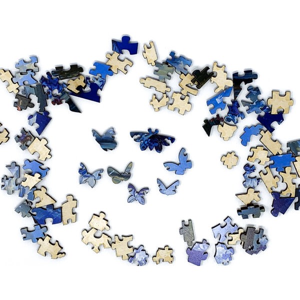 The Butterfly Effect by Anastasiya Markovich (77 Pieces) Mini Wooden Jigsaw Puzzle UK