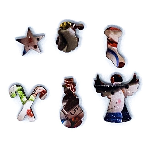 Smiling Snowmen (51 Piece Mini Christmas Wooden Jigsaw Puzzle) UK