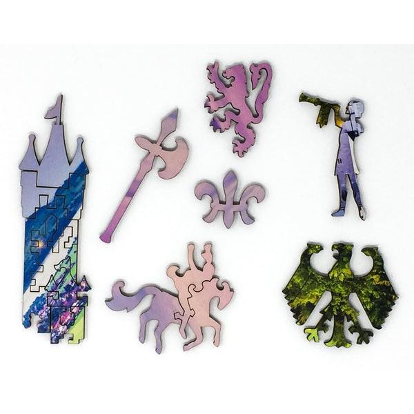 Neuschwanstein Castle (428 Piece Wooden Jigsaw Puzzle) UK