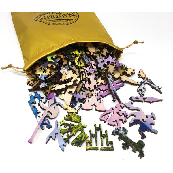 Neuschwanstein Castle (428 Piece Wooden Jigsaw Puzzle) UK