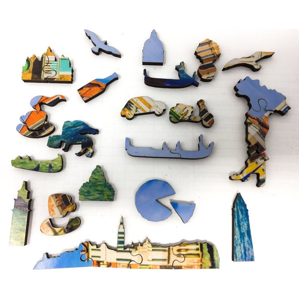 Rush Hour, Venice - 300 Piece Wooden Jigsaw Puzzle UK