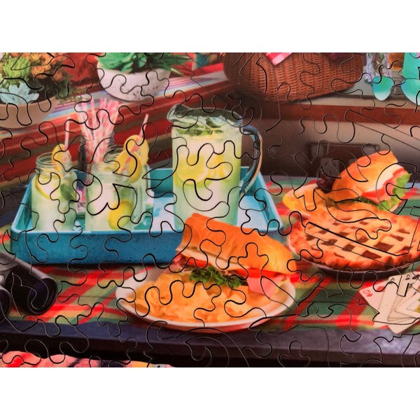 Van Life - Grand Tetons (474 Pieces) Wooden Jigsaw Puzzle UK